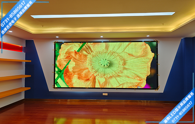 長沙長沙縣消防救援站智能會議室LED顯示屏